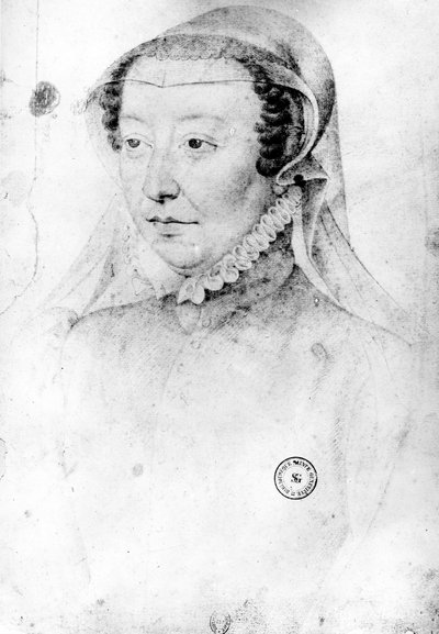 Catherine de Medici by François Clouet
